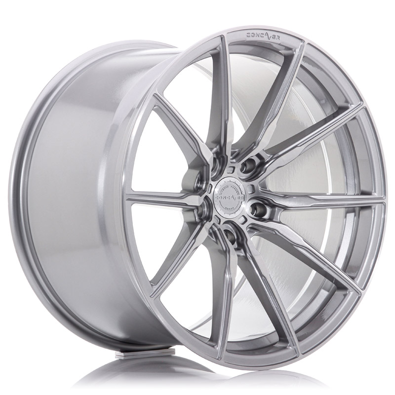 Concaver wheels CVR4 brushed titanium