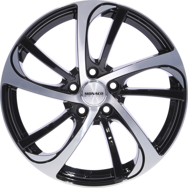 Monaco Wheels MC10 black polished
