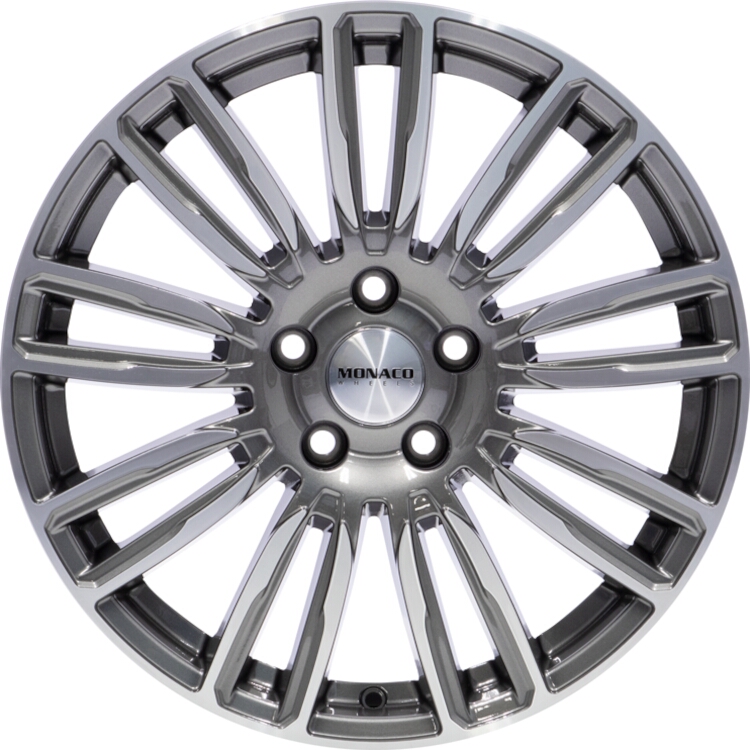 Monaco Wheels MC14 gunmetal polished