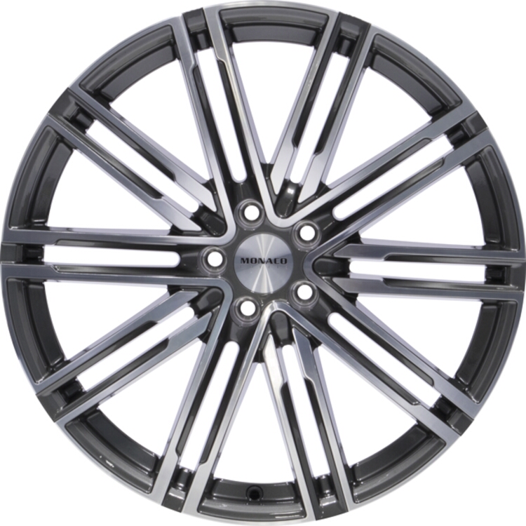 Monaco Wheels GP7 gunmetal polished
