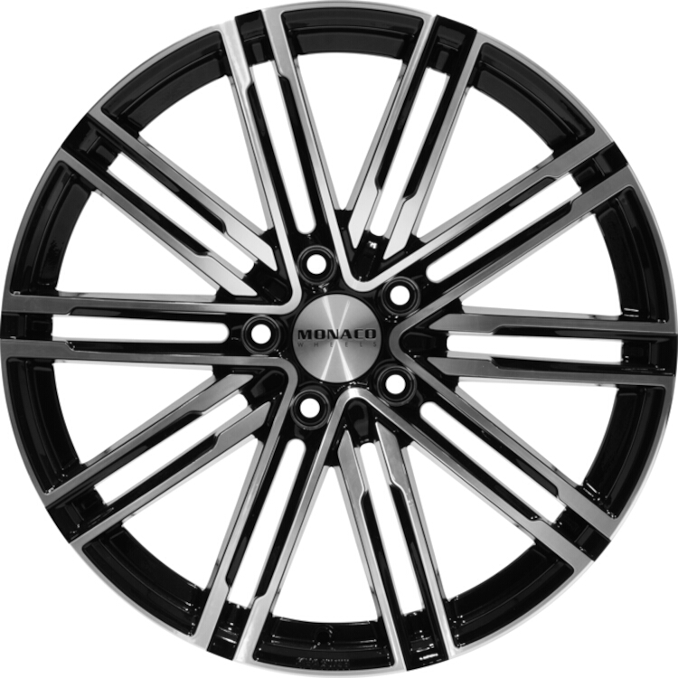 Monaco Wheels GP7 black polished