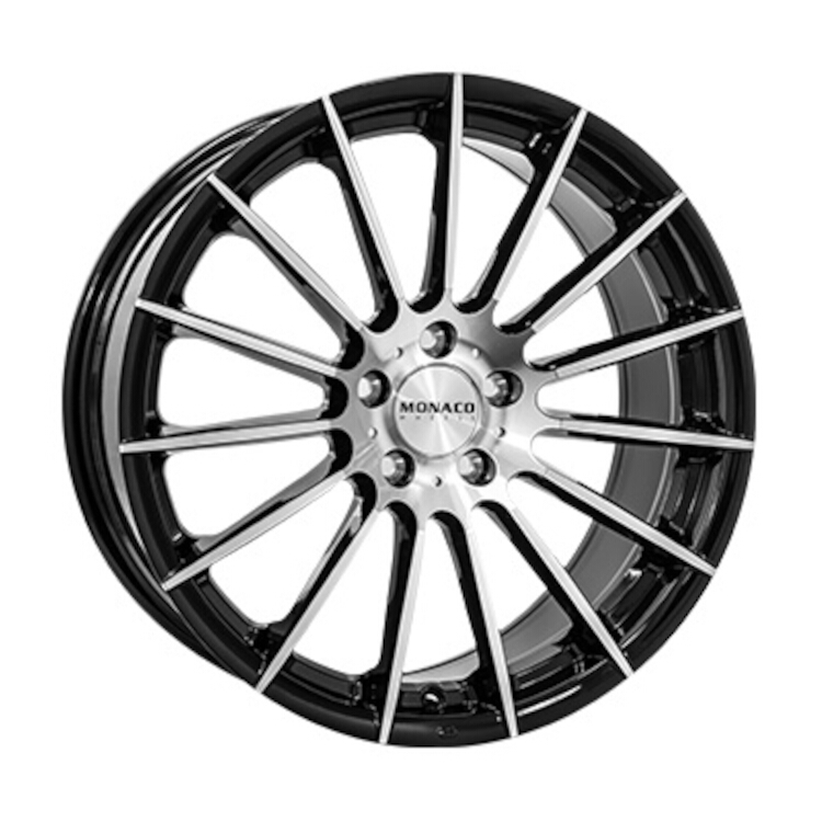 Monaco Wheels Formula black polished
