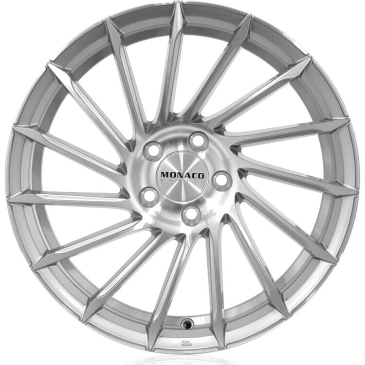 Monaco Wheels Turbine silver polished