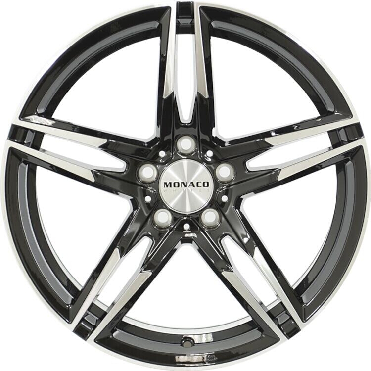 Monaco Wheels GP1 black polished
