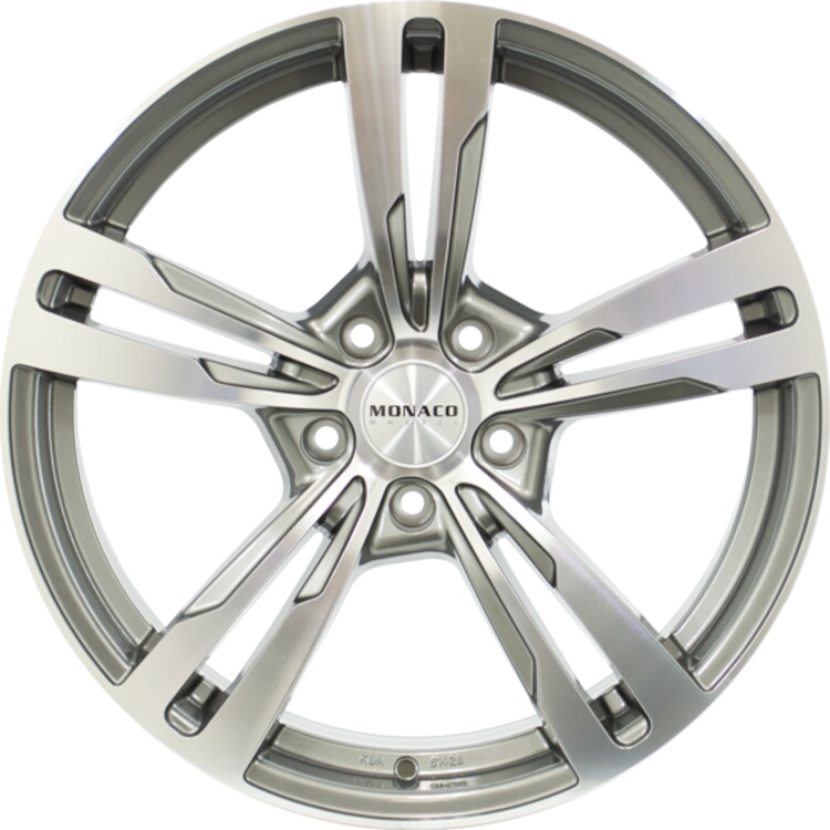 Monaco Wheels GP4 anthracite polished