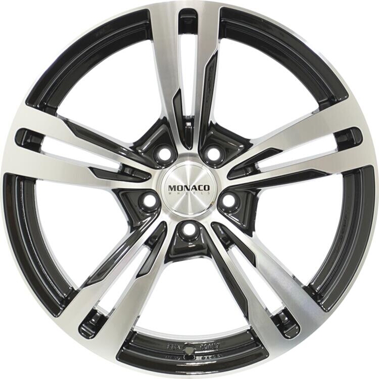 Monaco Wheels GP4 black polished