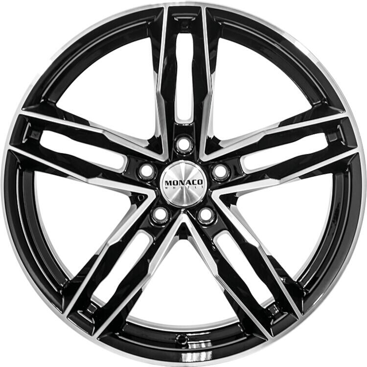 Monaco Wheels RR8 black polished