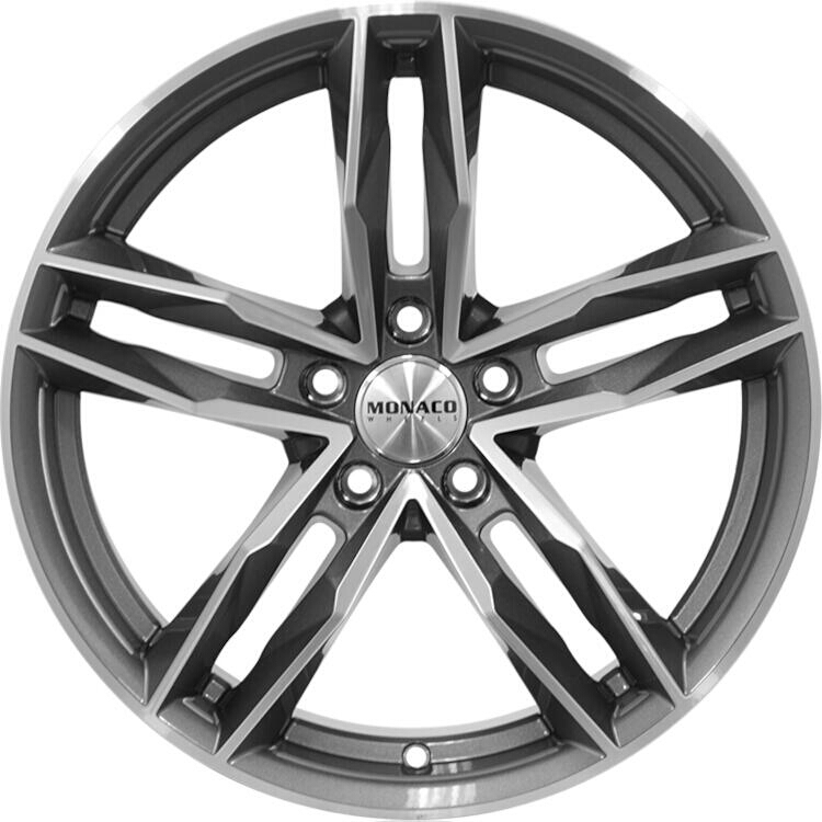 Monaco Wheels RR8 anthracite polished