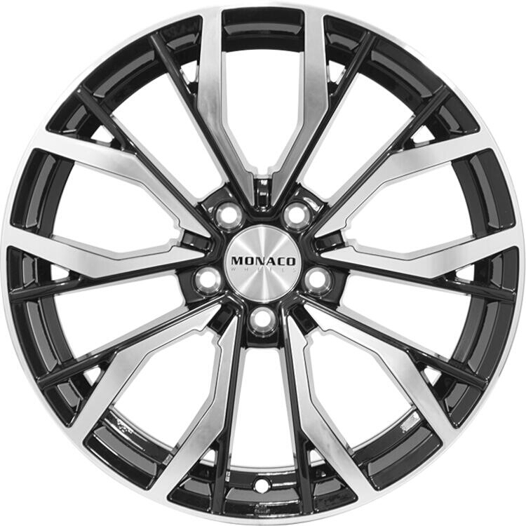 Monaco Wheels GP5 black polished